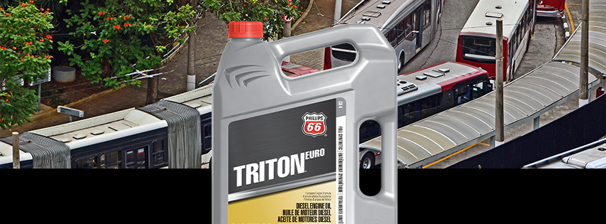 INNOVATION NEVER STOPS AT PHILLIPS 66®—NOW INTRODUCING TRITON® EURO 10W-40